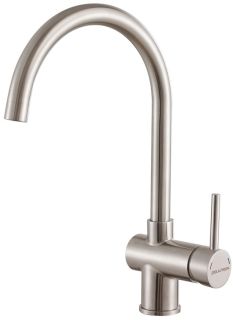 Смеситель для кухни Paulmark Bend Be212066-SS нержавеющая сталь